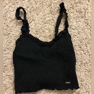 Small black tank top form Hollister